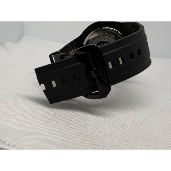 Invicta Pro Diver Mens Analog Watch 18026 50mm Stainless Steel Black Dial & Rubb - Picture 10 of 13